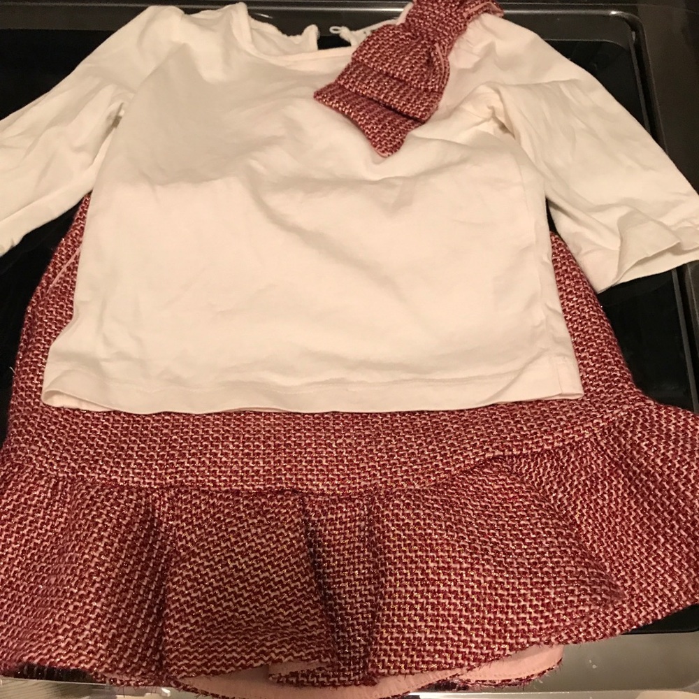 Janie and jack skirt and top